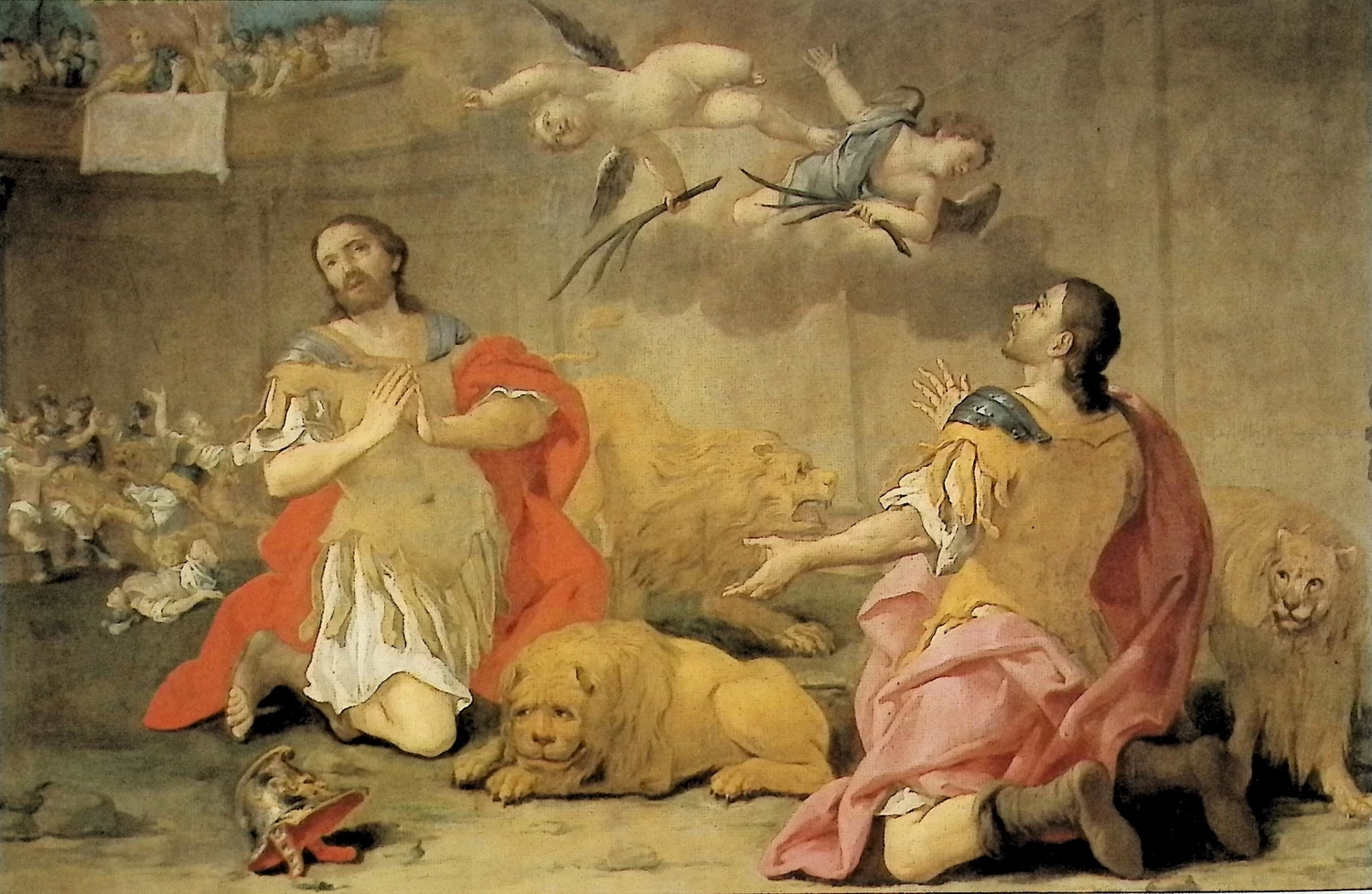 Giacomo Ceruti, il Pitocchetto - 138, Martirio dei Santi Faustino e Giovita, Chiesa Santi Faustino e Giovita, Bione, Brescia